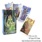 Ryska versionen Tarot .tarot-kort. Rider Tarot. Tarot för nybörjare. Tarotdäck. Ödeskort .oracle Divination. Nytt däck.18 sorter