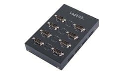 LogiLink USB 2.0 to 8-Port Serial Adapter - Adaptateur série - USB 2.0 - RS-232 x 8