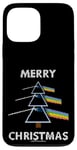 Coque pour iPhone 13 Pro Max Pink Floyd The Dark Side of the Moon Prism Sapin de Noël