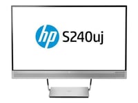 HP 845250-001 EliteDisplay S240uj 23.8 inch USB-C Wireless Charge Monitor Screen