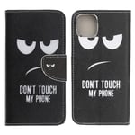 IPhone 13 mini suoja - Don't Touch My Phone