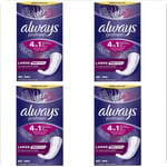 Always Dailies Panty Liners, Profresh, Large, 160 Liners (40 x 4 Packs)