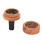 Car Essential Oil Diffusers Rosewood Fragrance Portable Mini Car Wood Diffuser Y