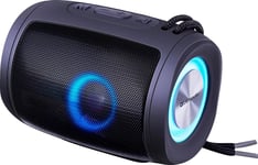 Enjoy S200 Enjoy Enjoy S200 Haut-parleur Bluetooth avec lumière LED et mini haut-parleur avec clé USB,fonction mains libres,lecteur MP3,radio FM,carte MicroSD,32 Go,longue durée de vie(Q292)