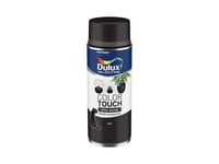 Peinture aérosol Color touch effet sablé DULUX VALENTINE noir mat 400 ml