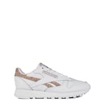 Reebok Femme Cuir Classique Basket, FTWR White Soft Ecru FTWR White, 35.5 EU