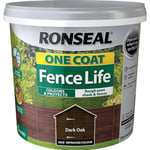 RONSEAL ONE COAT FENCE LIFE DARK OAK 5L