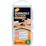 Duracell Batteri Activair 13 Hörapparatsbatteri, 6 st