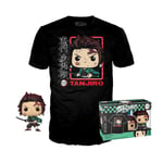 Funko Pop! & Tee: Demon Slayer - Tanjiro - (BL) - S - Small - (S) -  (US IMPORT)