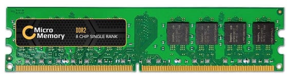 CoreParts DDR2 - 1 GB - DIMM 240-pin - 800 MHz / PC2-6400 - ikke-bufret - ECC - for HP Workstation xw4300  xw4400