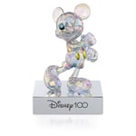 Swarovski Figurine Mickey Mouse Disney100 en cristal Aurora Borealis