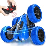 TERRA WHEEL RC Voiture Télécommandée Enfant, 4WD 360°Rotation Offroad RC Véhicule Stunt Car avec LED, 2.4GHz Voiture Radiocommandee pour Garçon Fille Enfant 3 4 5 6 7 8 9 Ans