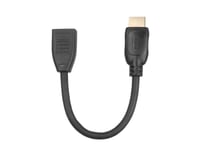 Hdmi F-M-Kabel 15 Cm V2.0. Förlängare