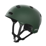 POC Crane MIPS Bike Helmet - Versatile and highly durable, the cycling helmet gives protection for everything from city riding to dirt jumping, Epidote Green Matt, S (51-54cm)