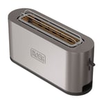 Toaster Long Slot 1000W Inox