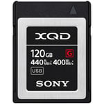 Sony 120GB XQD 440MB/s G-series -muistikortti