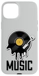 Coque pour iPhone 15 Plus Musique Disque Vinyle Tenue Rétro Pour Musiciens Et Concerts