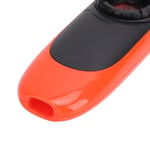 Kazoo Flute ABS Kazoo Musical Wind Instrument With 5 Diaphragms Orange PAJ