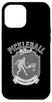 Coque pour iPhone 15 Plus Club de pickleball pour hommes créé en 1965 à Bainbridge Island