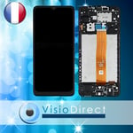 Vitre tactile+ Ecran LCD sur chassis pour Samsung Galaxy A12 SM-A125F Blanc