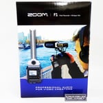 ZOOM F1-SP F1 Field Recorder + Shotgun Mic Portable Digital Handy Recorder NEW