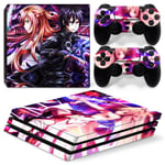 Kit De Autocollants Skin Decal Pour Console De Jeu Professionnelle Ps4 Soulcalibur 6, T1tn-P4pro-6626