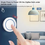 Tlily - Commutateur de ScèNe Intelligent Sans Fil avec Bouton Tuya Zigbee, Commutateur de Liaison Intelligent, Automatisation, Fonctionne avec Smart