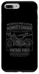 iPhone 7 Plus/8 Plus Dennis's Garage Motorcycle Design for the Name Dennis Case