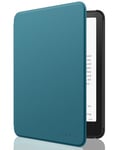 MoKo Case for All-new 7" Kindle Paperwhite (12th Generation-2024) and Kindle Colorsoft Signature Edition 2024, Lightweight Shell Cover with Auto Wake/Sleep for Kindle Paperwhite 2024, Turquoise