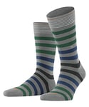 Burlington Men's Blackpool M SO Cotton Patterned 1 Pair Socks, Grey (Marengo 3391) new - eco-friendly, 6.5-11