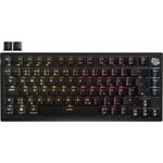 Corsair K65 PLUS WIRELESS-spel-tangentbord, MLX Red Tactile-brytare, svart