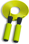 G5 HT SPORT Corde à sauter professionnelle corde de saut pour fitness et entraînement cardio - résistante et réglable - idéale pour brûler des calories et tonifier le corps (vert lime)