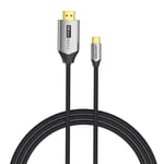 Usb-c To Hdmi Cable 1.5m Vention Crbbg (black)