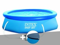 Kit piscine autoportée Intex Easy Set 3,66 x 0,76 m + Bâche de protection