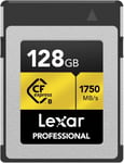 Professional Série Gold Carte Express 128 Go, Type B Carte , Jusqu'À 1750 Mo/S En Lecture, Adoptez Pcie 3.0 Nvme, Carte Mémoire Pour Photographe Professionnel, Vidéaste(Lcxexpr128G-Rneng)