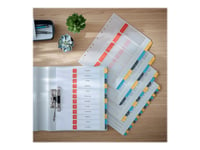 Leitz Cosy 1-10 Printable Index - Polypropylen (Pp) - 300 Mikron - 1 Ark Registerkort