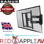 SANUS VMF822 Full-Motion 4D® + Shift™ TV Wall Mount for TVs 32"-65" - Black