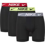 Nike Kalsonger 3P Essentials Micro Boxer Brief Flerfärgad polyester Large Herr