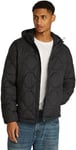 Tommy Hilfiger Veste Matelassée Homme avec Capuche, Noir (Black), XS