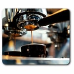 Computer Mouse Mat - Espresso Coffee Shop Cafe Machine Office Gift #21504