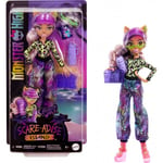 Monster High Scareadise Clawdeen Wolf docka