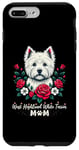 Coque pour iPhone 7 Plus/8 Plus Roses Flowers West Highland White Terrier Westie