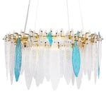 Lustre en verre multicolore MALACCA