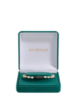 Jon Richard Jet Pear Drop Tennis Bracelet, Gold