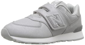 New Balance 574 YV574KS Medium, Basket Fille, Silver (Silver KS), 29 EU