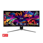 MSI MAG 341CQP QD-LED UQQHD 34'' 175Hz 0.03ms UltraWide Gaming Monitor