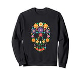 Dia De Muertos Shirt Day Dead Gift Sugar Skull Sweatshirt