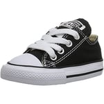 Converse Chuck Taylor Inf C/t A/s Ox Canvas, Chaussons Mixte bébé, Noir, 18 EU