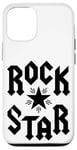 iPhone 12/12 Pro Cool Rock and Roll Star, I Love Rock Loud Music, Rock & Roll Case