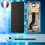 Ecran Vitre + LCD sur chassis pour Samsung Galaxy S20 PLUS SM-G985F 6.7" Blanc